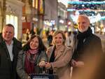 Einweihung Advent in Graz 2023. <br />
Von links nach rechts: Michael Ehmann (SPÖ), Elke Kahr (KPÖ), Judith Schwendtner (Grüne), Günter Riegler (ÖVP) <br />
<br />
Tags: Advent Graz, Politik Graz <br />
<br />

© A ...